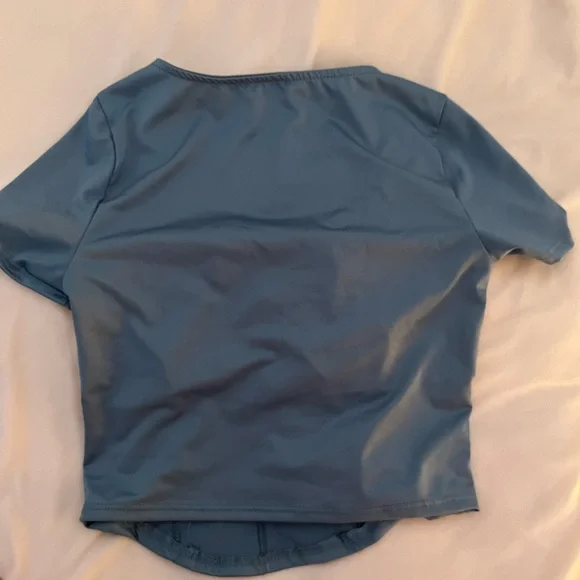 Blue Women's Top - Picture 2 of 3